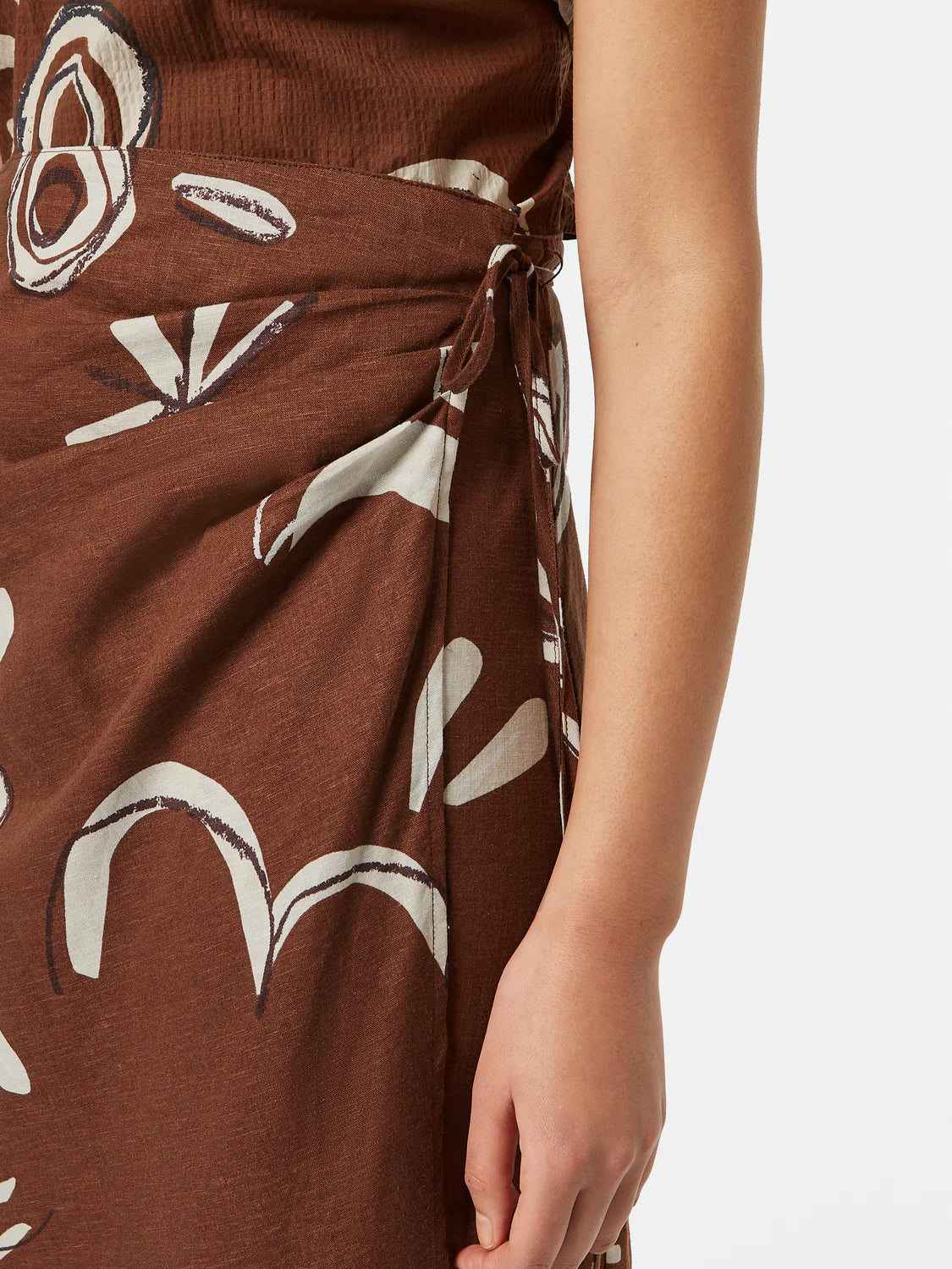 Jupe Portefeuille Imprimée – Scotch & Soda