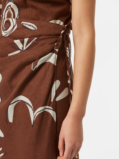 Jupe Portefeuille Imprimée – Scotch & Soda