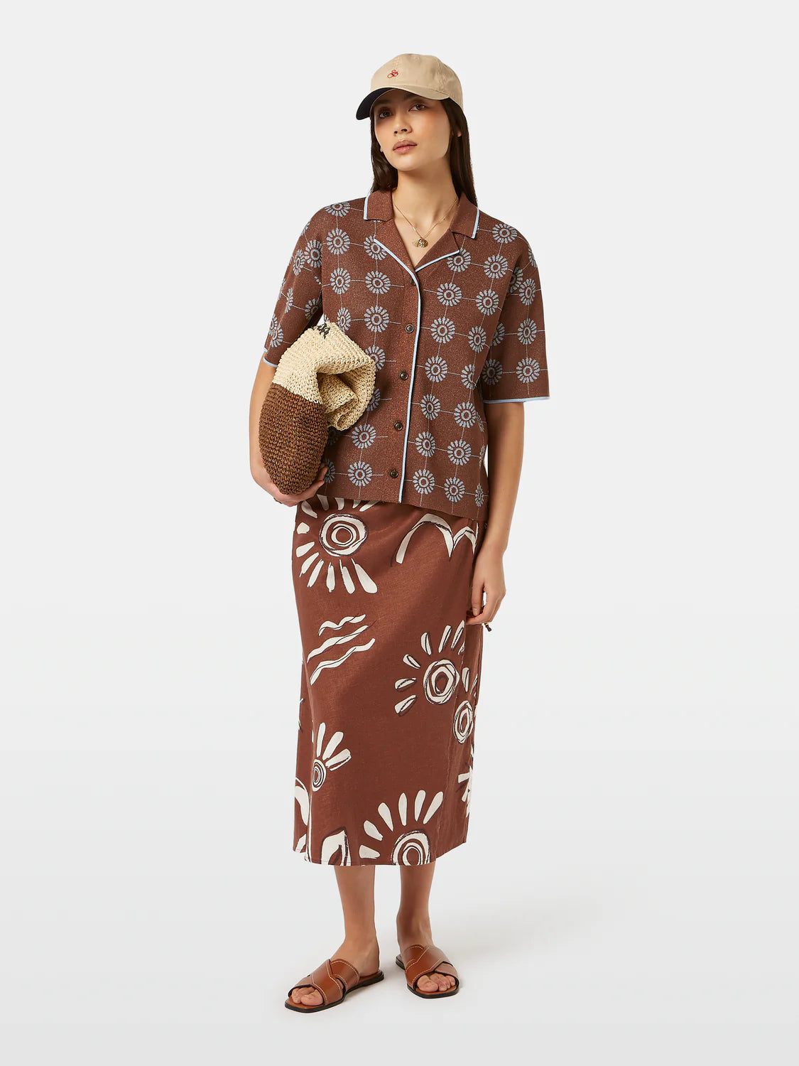 Jupe Portefeuille Imprimée – Scotch & Soda