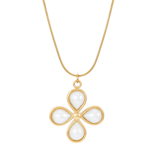 Collier Fleur - Or
