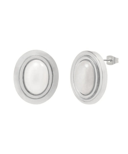 Boucles d'oreilles Perla - Argent