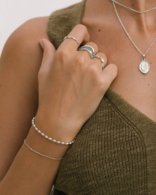 Bracelet Mykonos - Argent